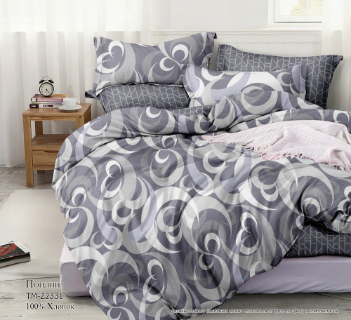 КПБ Поплин на резинке Арт. TM-Z2331